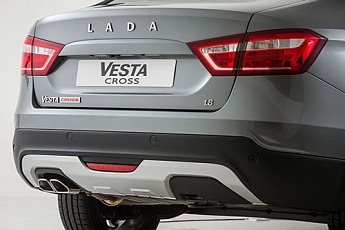 LADA Vesta Cross открытие багажного отделения